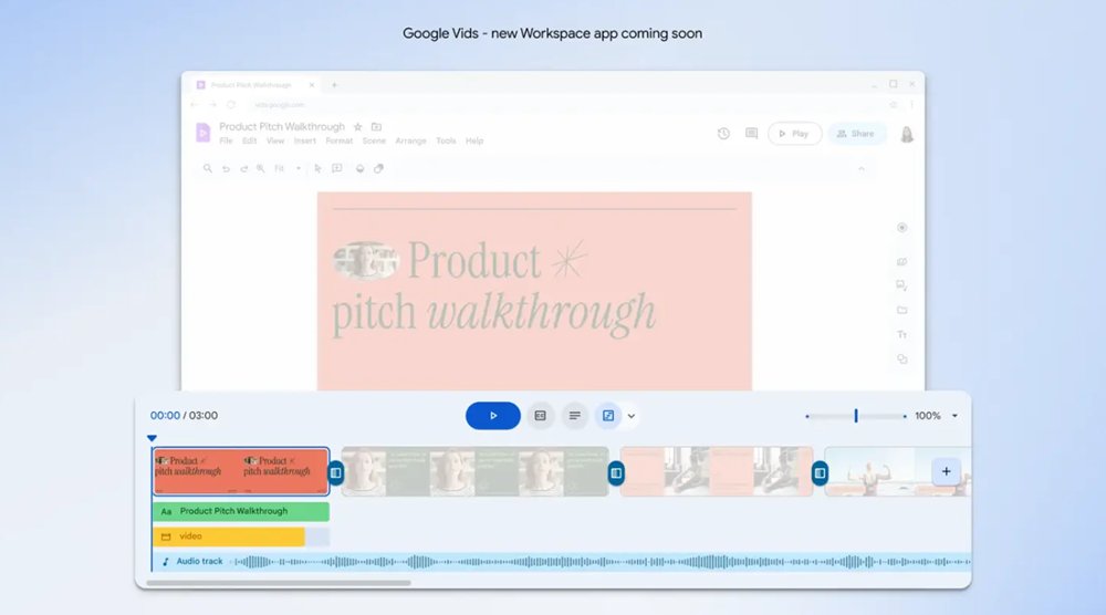 Google Vids： 震撼上线，轻松做视频PPT，让演示更生动！